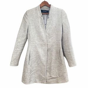 Zara Basic Collection Fully Lined Coat
